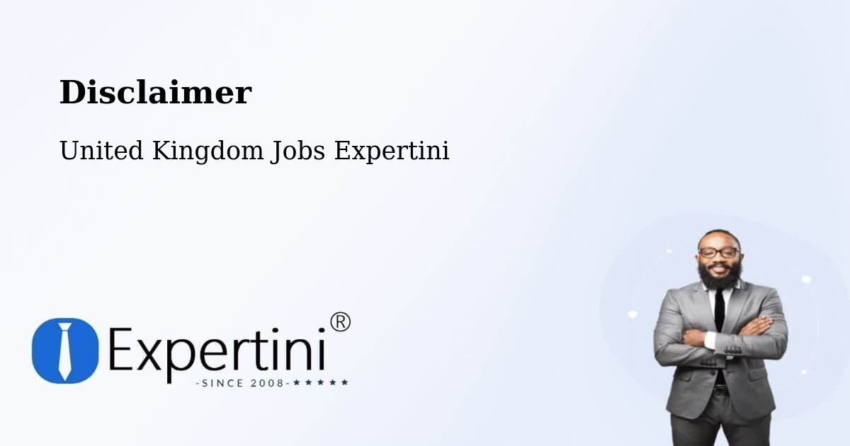 Disclaimer – Sutton Coldfield - United Kingdom Jobs Expertini